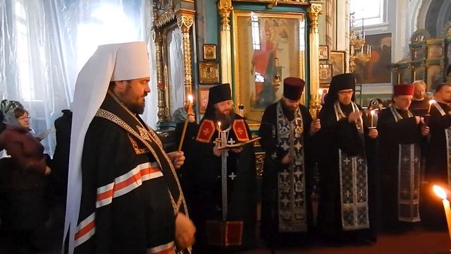 Чтение Великого покаянного канона Андрея Критского в Свято-Озерянском храме, 2020 г. смотреть онлайн