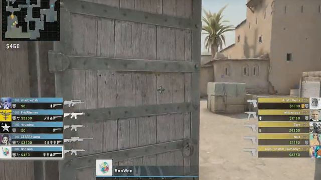 самый быстрый мм (эйс) раунд в CS GO