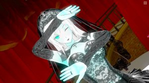 【MMD】 RHYTH MIX TO YOU -- GIRL DANCE Ghost Selena -- SOLO  [ HD 60 FPS ] #mmd   #girldance  #undead