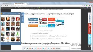Плагин для социальных сетей на WordPress