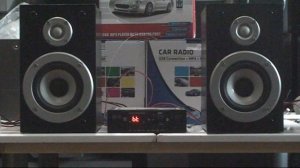 обзор мини музыкального центра с bluetooth. mp3.fm