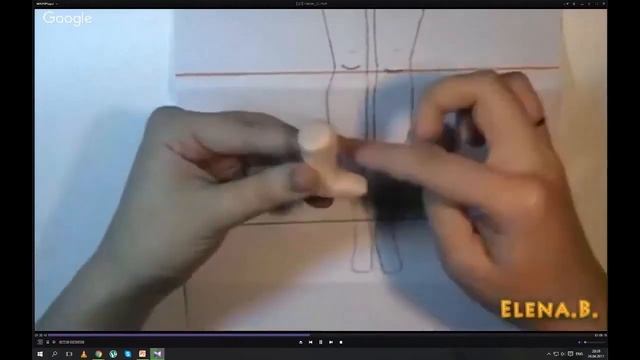 Девочка Кукла Золушка из пластика Мастер класс Елена Белова смотреть онлайн