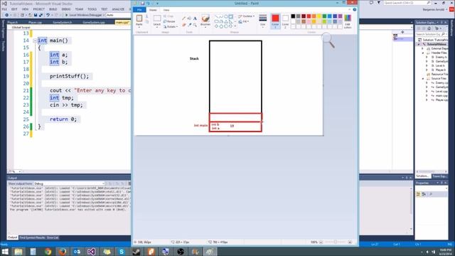 C++/Game Tutorial 26: Stack vs Heap memory! смотреть онлайн