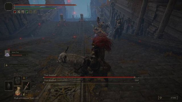 ELDEN RING my mimic vs 2 tree sentinels смотреть онлайн