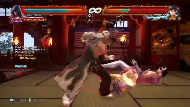 Tekken7 S4 Jin Kazama Hardest Possible Combos. смотреть онлайн