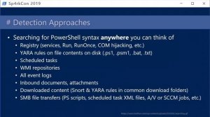 Malicious Payloads vs Deep Visibility: A PowerShell Story - presented by Daniel Bohannon