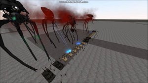 US Marines VS Tripods - War of the Worlds (Garry's Mod)