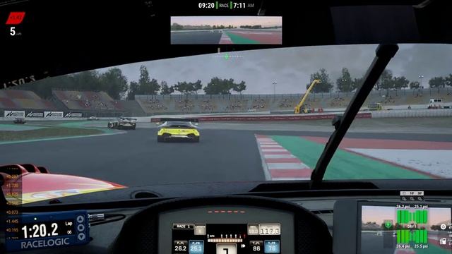 Morning Race at Barcelona - Assetto Corsa Competizione смотреть онлайн