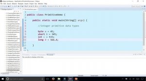 Java Primitive Data Types - byte short int long float double char and boolean - Java Tutorial