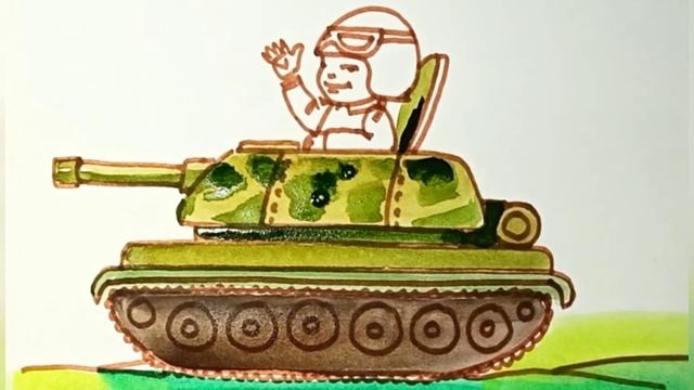 Как нарисовать стенгазету в школу на 23 февраля. (Эскиз) смотреть онлайн