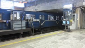 Поездка по северу КВЛ метро СПБ. ТЧ-4, Девяткино, Гражданский Проспект, Площадь Мужества, Лесная.