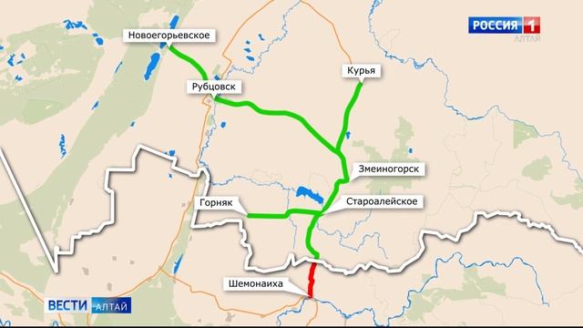 Движение на всех трассах Алтайского края сегодня восстановлено, но штормпрогноз сохраняется смотреть онлайн
