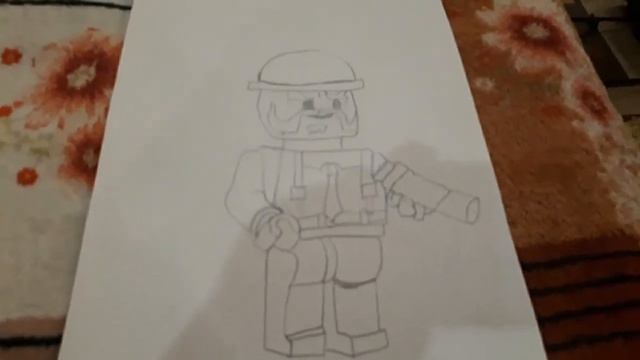 Завтра ,как нарисовать лего человечка смотреть онлайн