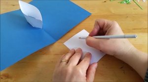 Объёмная открытка с корабликом и медвежонком. Открытки-раскладушки своими руками