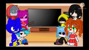 Реакцыя персонажей на Маленькие кошмарики Gacha Club