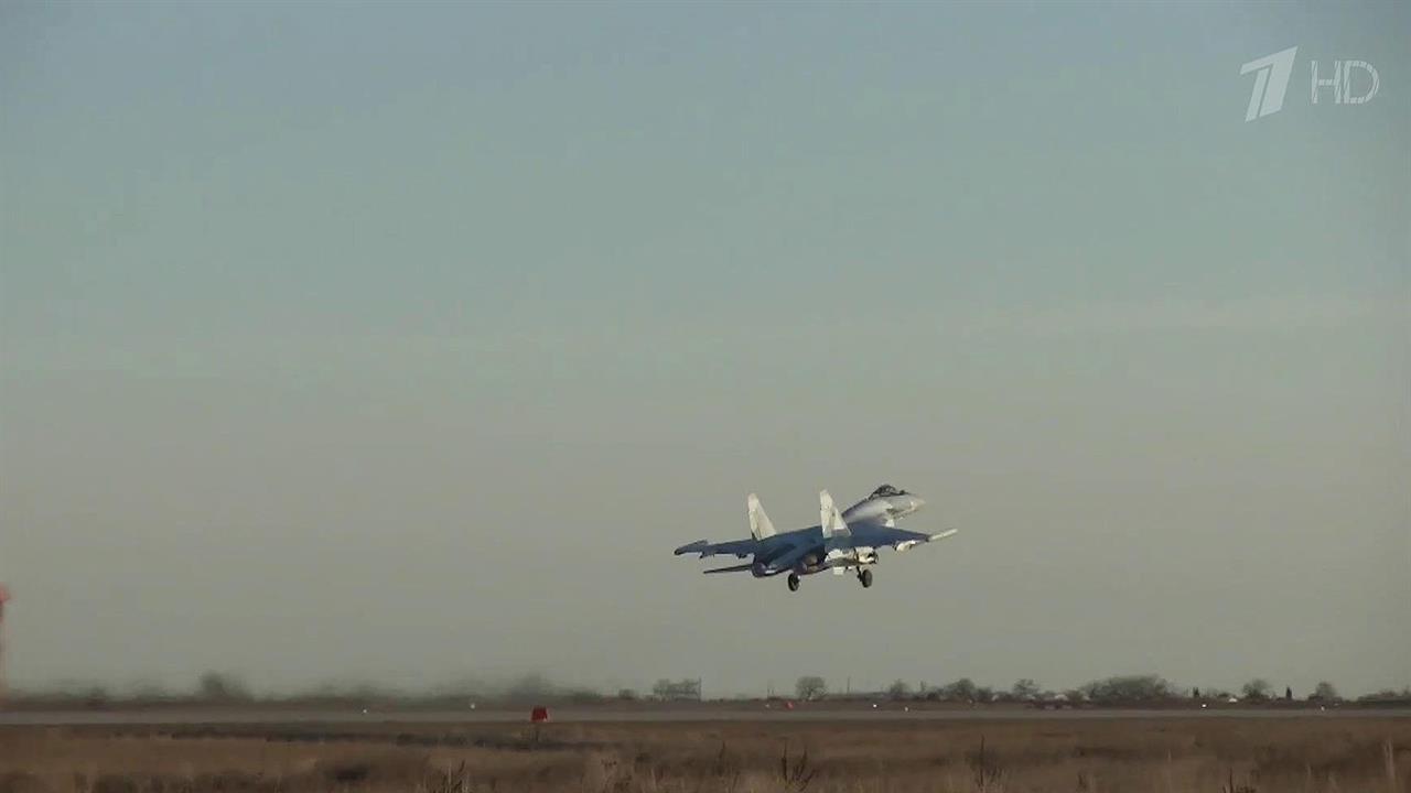В зоне спецоперации боевые вылеты совершили Су-35С