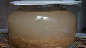 Грушевый квас с изюмом