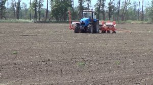 Сев подсолнечника 6 июня 2019.МТЗ- 1221.2 ТРОПИК+сеялка GASPARDO МТR-8. Ура!!! Мы все посеяли.