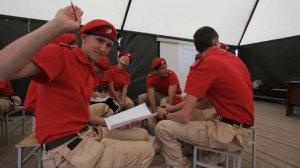 Краевой слет юнармейского актива 2019. Центр допризывной подготовки "Юнармия" (Емельяновский район)