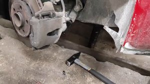 Шкода Фабиа - замена ШРУСа.