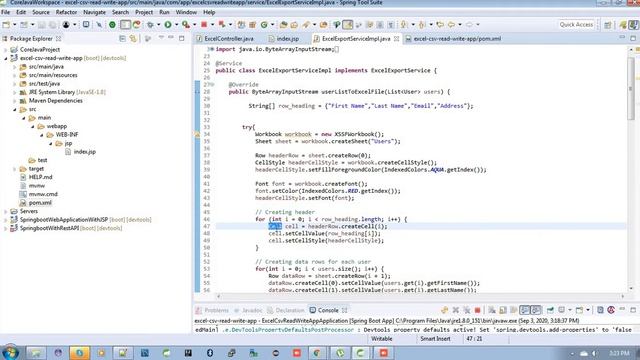 How To Write Data To Excel Using Apache POI смотреть онлайн