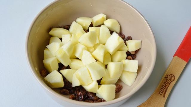 Запеченная тыква с изюмом