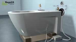 Монтаж унитаза Duravit DuraStyle и крышки-биде SensoWash® Starck C