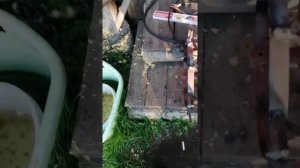 Для хорошего зацепления с почвой я добавил шипы из арматуры диаметром 8мм и длинной 7см