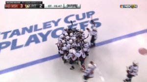 Washington Capitals Vs Pittsburgh Penguins Kevin Shattenkirk OT Game Winner 2017 Playoffs