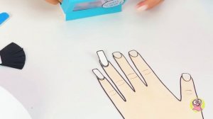Как сделать потрясающий бумажный маникюр