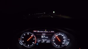 Audi A7 3.0TFSI Stage 2 APR Acceleration 0-262 km/h 4K