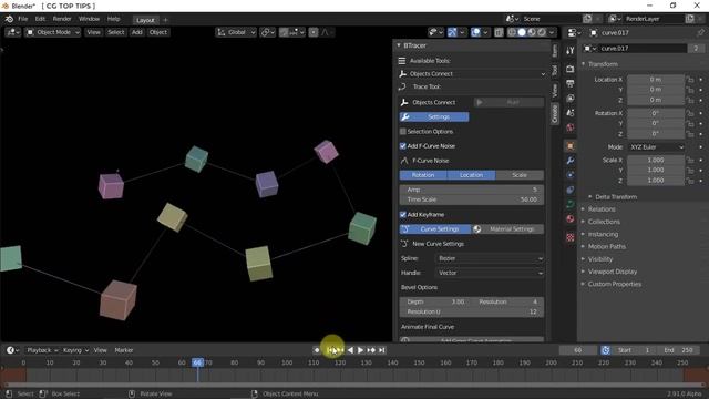 BTracer Free Addon for Blender