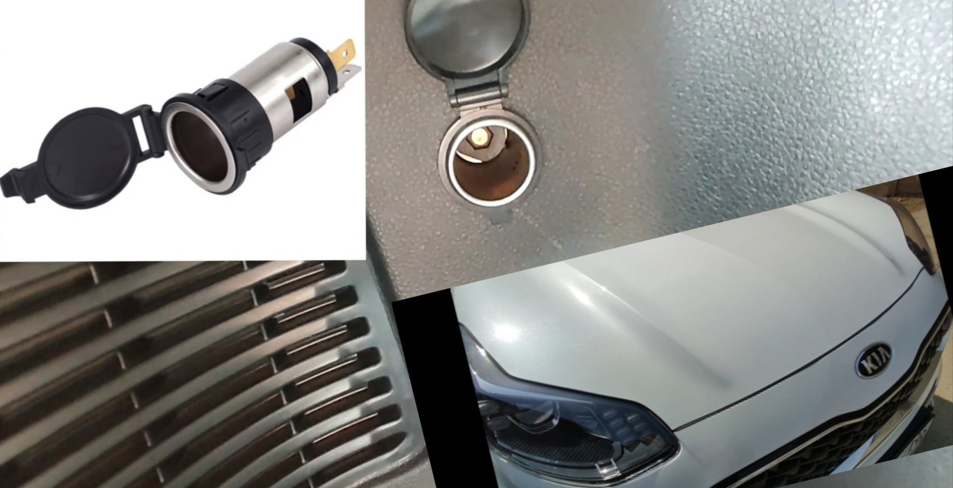 Kia Sportage розетка в багажник смотреть онлайн