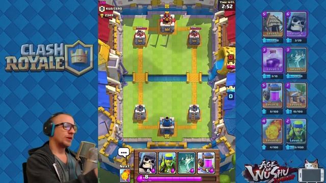 Clash Royale - FUN Hutt Rage Deck! смотреть онлайн