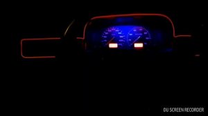 Тюнинг приборной панели фольксваген Венто (гольф3) нить неона, Пересвет приборки венто