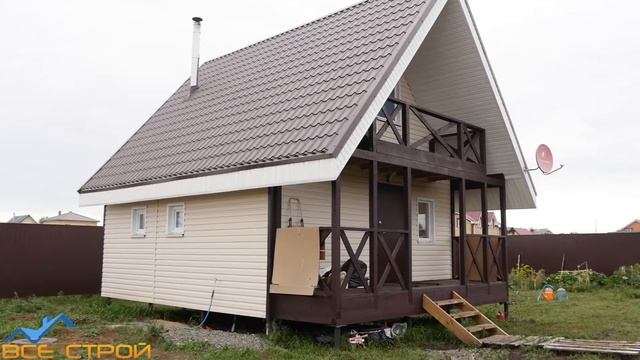 Промо-ролик строительной компании "Все Строй" | Построенные дома, отзывы клиентов смотреть онлайн