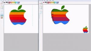 Apple Logo Speed Painting