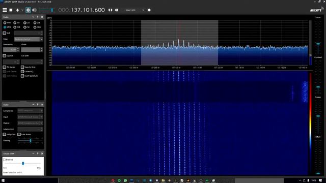 NOAA 19 APT decoding test смотреть онлайн