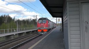 Сплотка тепловозов 2ТЭ25КМ-0510, 2ТЭ25КМ-0386 и 2ТЭ25КМ-0376