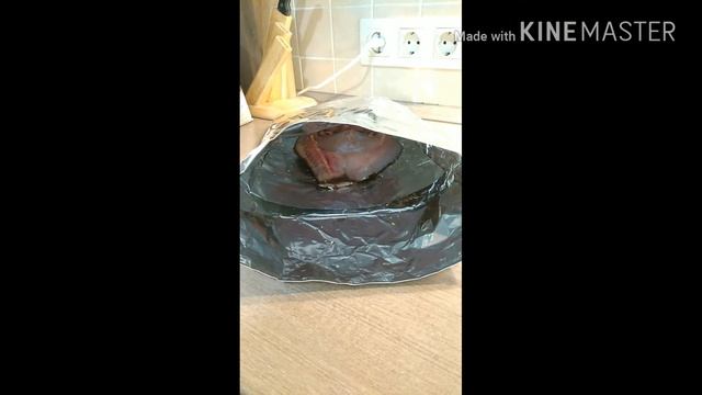 Одноразовая коптильня. Линь горячего копчения.