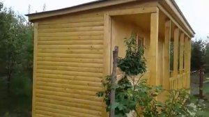 бытовка с туалетом и душем для дачи