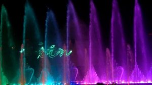 Шоу танцующих фонтанов. Кипр, 2013