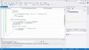 52  Работа основных и фоновых потоков в C#