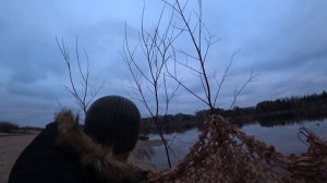 Охота на утку с чучелами. Осень 2019.Река Вычегда.