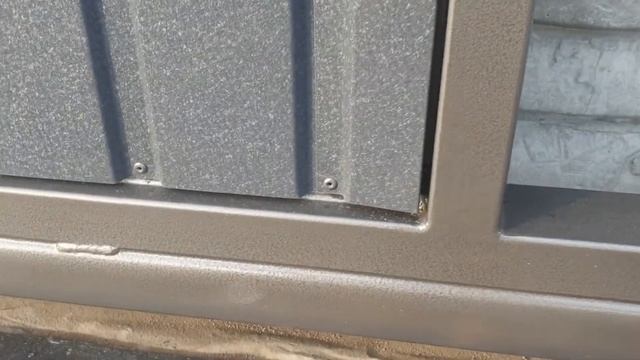 ? ОТКАТНЫЕ ВОРОТА СЕРИИ STANDART БЕЗ АВТОМАТИКИ 4.5 МЕТРА смотреть онлайн