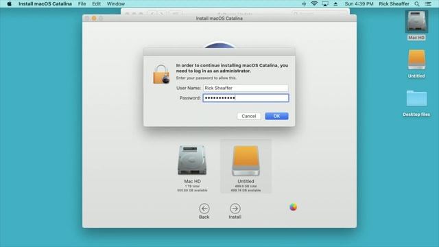 Cloning macOS Catalina System for Free with Apple Tools
