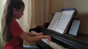 Аннушка, чешская народная песня, 1 класс музыкальной школы