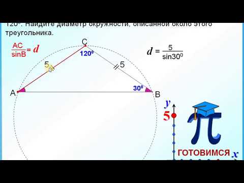 ОГЭ окружность. Описанная окружность Диаметр