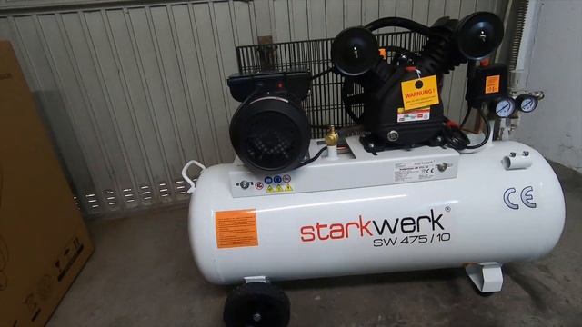 Лучший и тихий компрессор для дома и гаража на 100 литров. смотреть онлайн