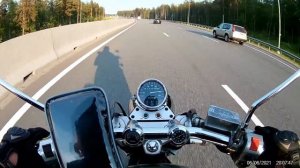 Suzuki Desperado 400 максималочка по трассе